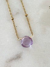 Load image into Gallery viewer, Amazonite &amp; Amethyst Briolette
