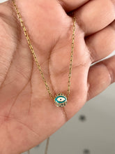 Load image into Gallery viewer, Micro Pave Evil Eye
