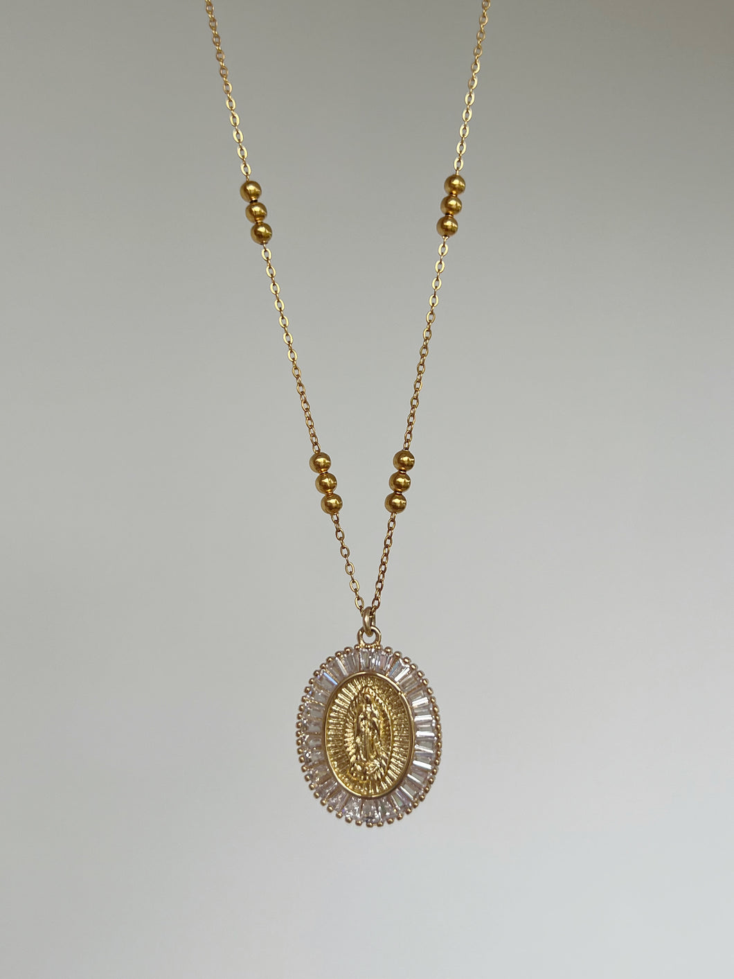 Oval Virgin Necklace