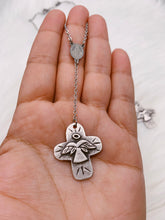 Load image into Gallery viewer, Silver Angel Rosary
