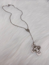 Load image into Gallery viewer, Silver Angel Rosary
