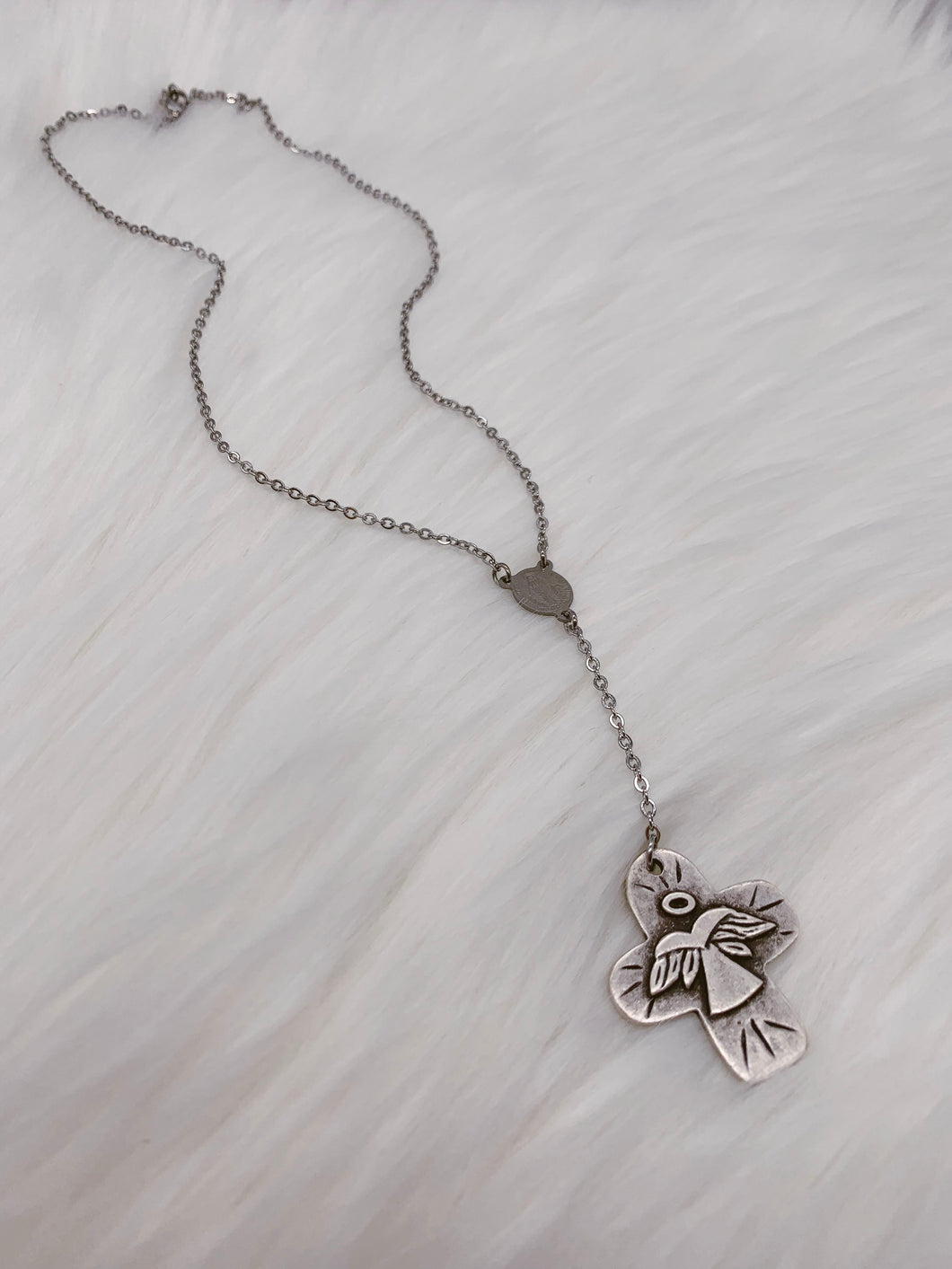 Silver Angel Rosary