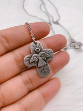 Load image into Gallery viewer, Silver Angel Rosary
