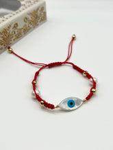Load image into Gallery viewer, Evil Eye Red Bracelet
